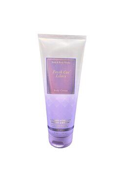 Bath & Body Works Fresh Cut Lilacs Ultimate Hydration Cream 8 oz Dewy Greens Air
